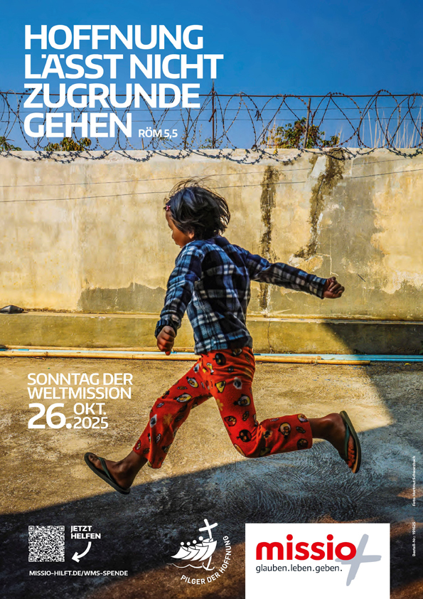 Weltmissions Sonntag Plakat 2025